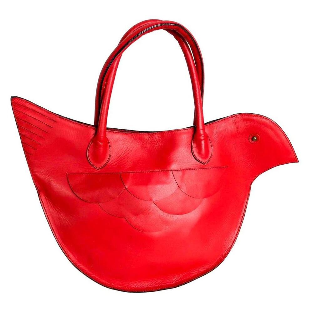Red Bird Handbag - Picture 2 of 2